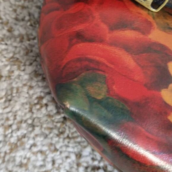 Patricia Nash Valerie Floral Leather Wristlet Clutch - Picture 14 of 15